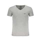 Aeronautica Militare Brown Cotton Men T-Shirt -   -  Aeronautica Militare.